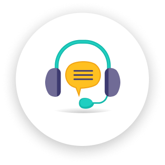 icono de unos audifonos simulando servicio al cliente